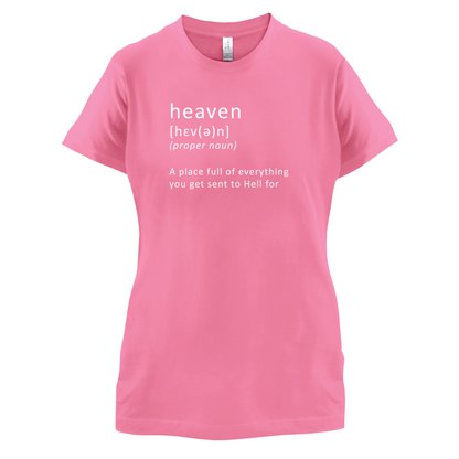 Funny Definition Heaven T Shirt