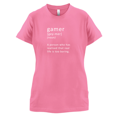 Funny Definition Gamer T Shirt