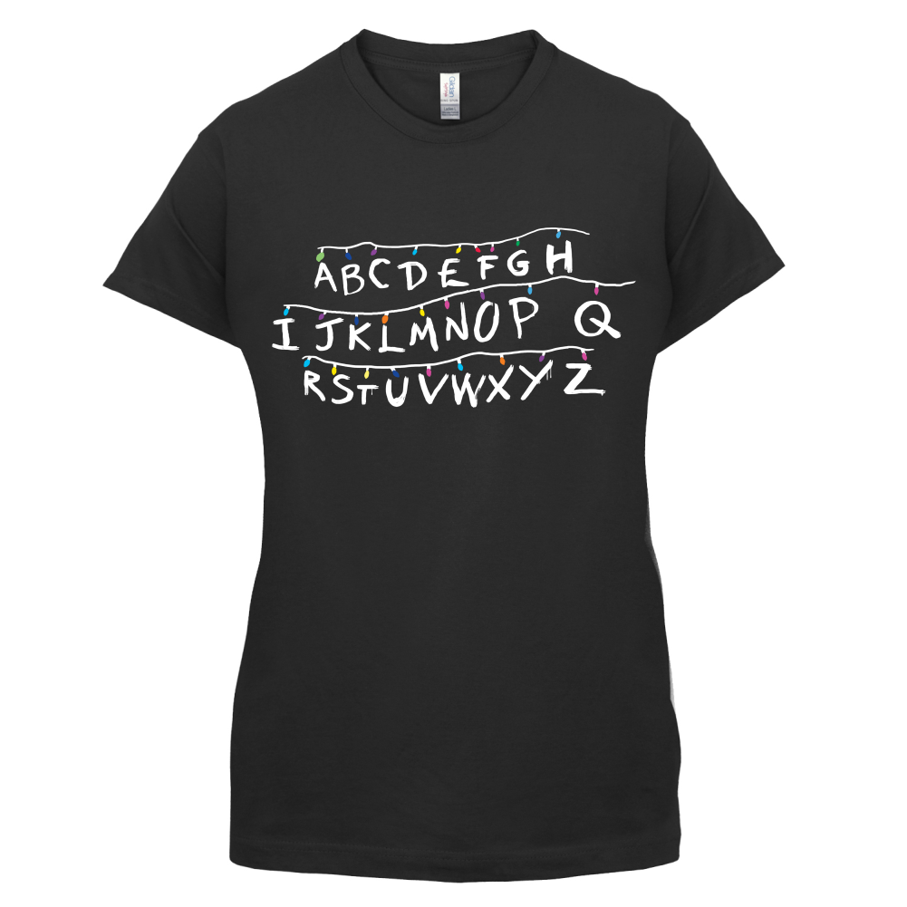 Stranger Alphabet T Shirt