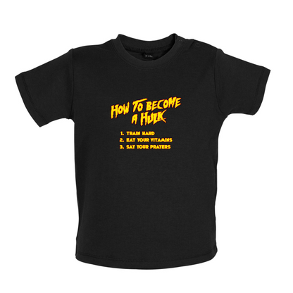 Hulk Checklist Baby T Shirt