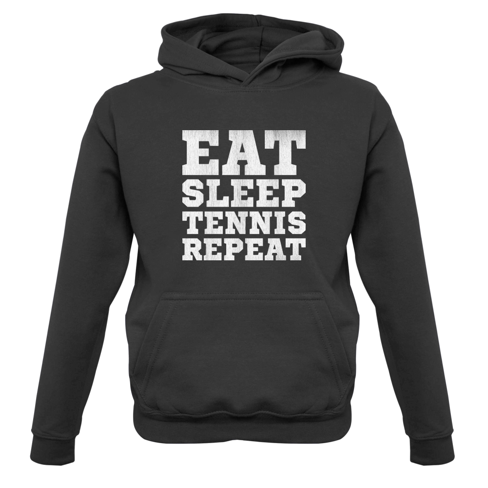 Eat Sleep Tennis Repeat Kids T Shirt