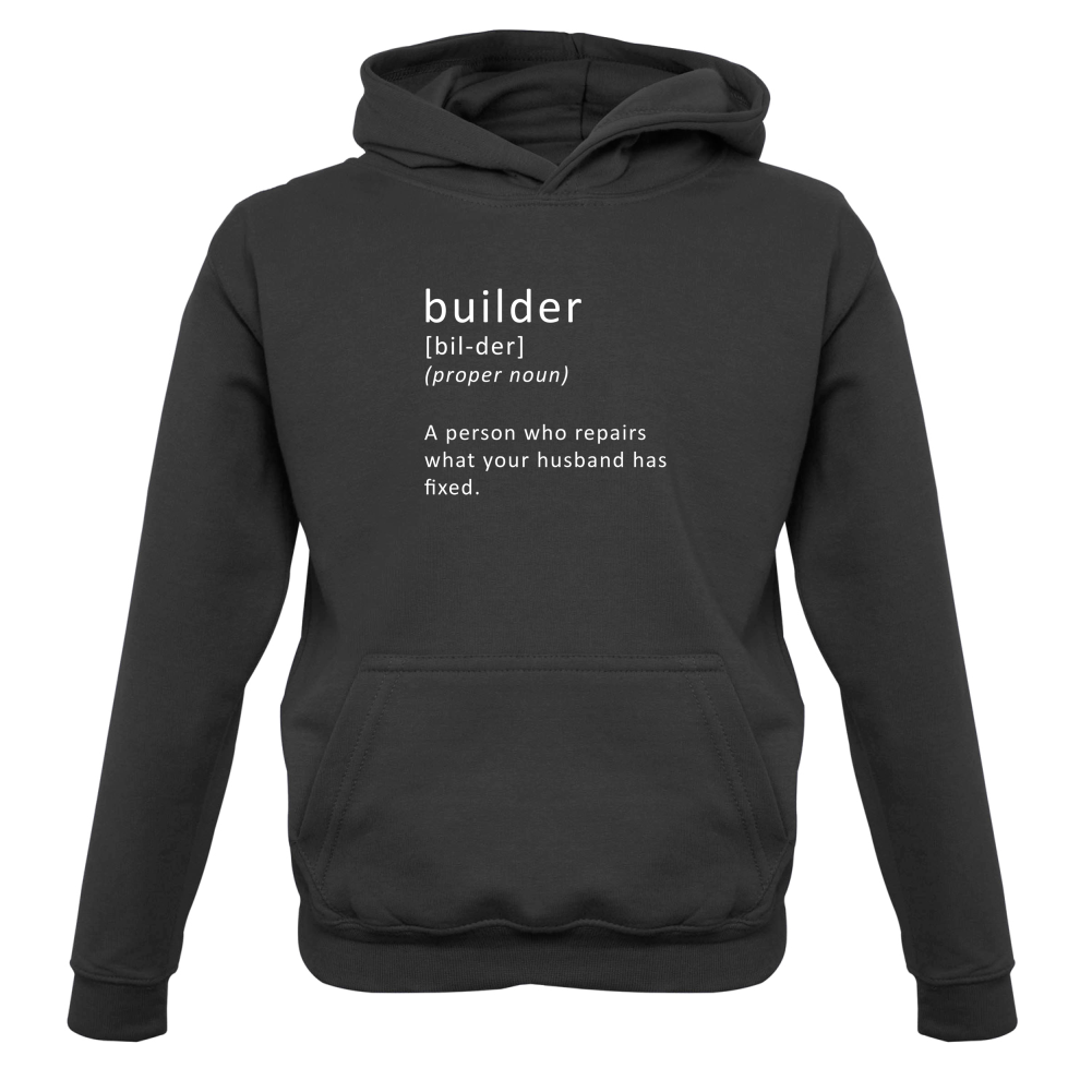 Builder Who Repairs Kids T Shirt