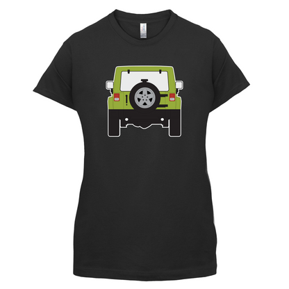 JW Rear Hyper Green T Shirt