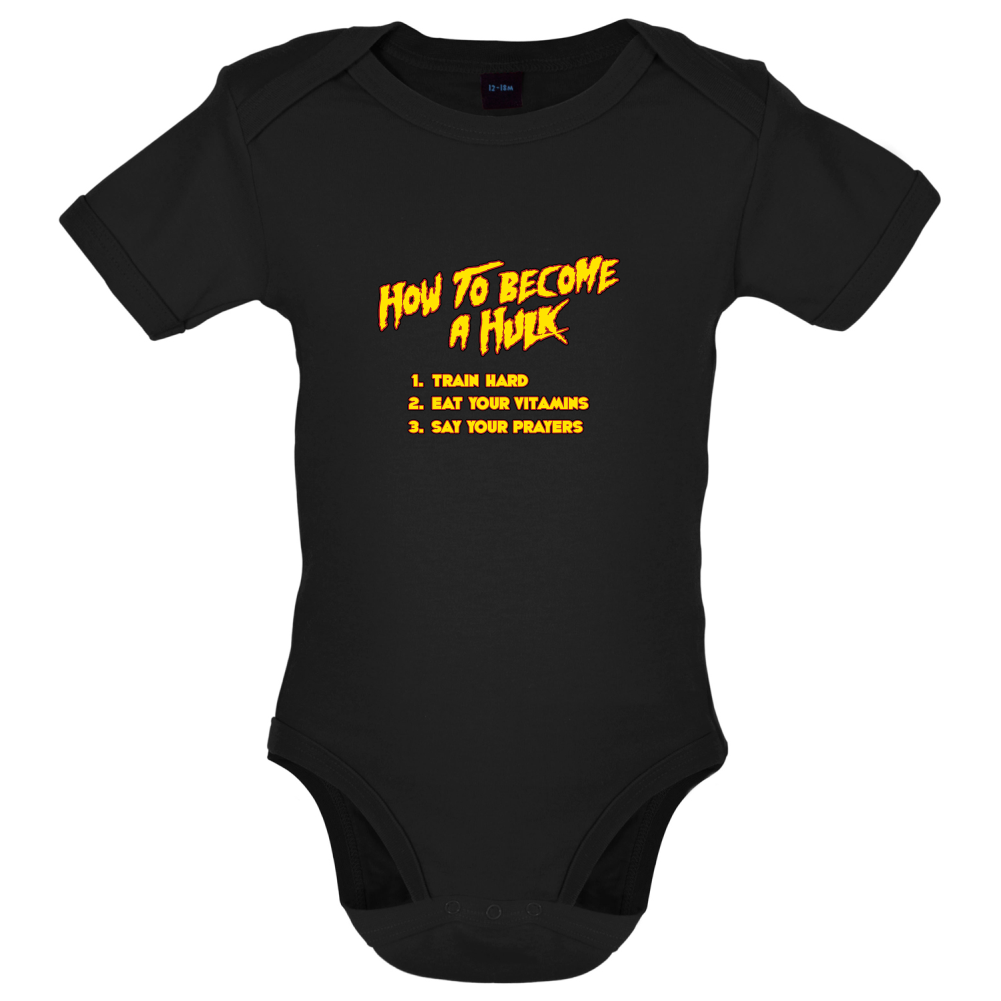 Hulk Checklist Baby T Shirt