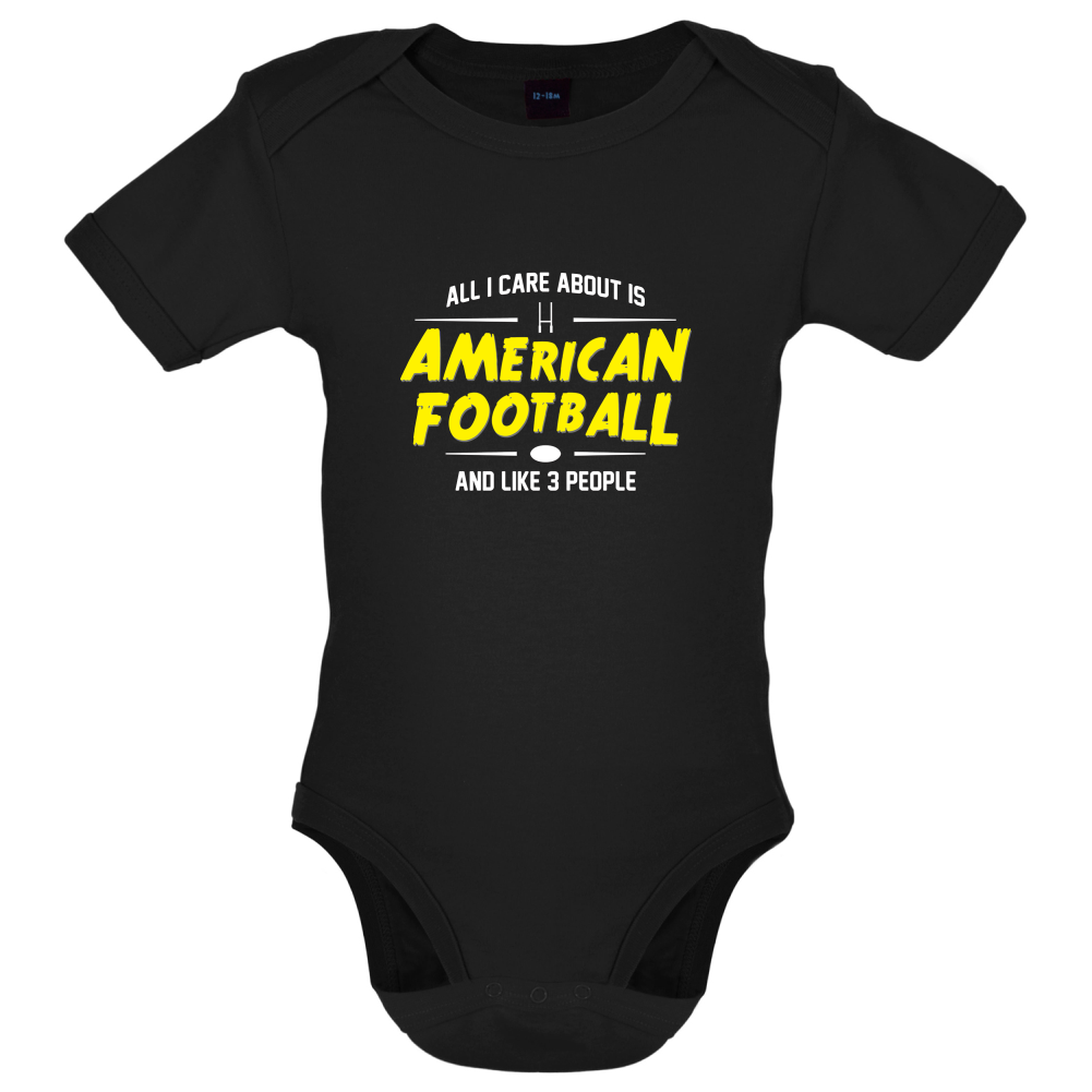 All I Care About Is American Football Baby T Shirt