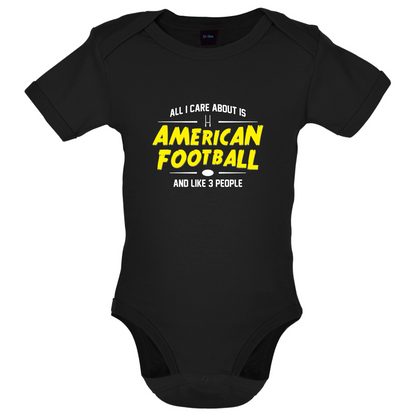 All I Care About Is American Football Baby T Shirt