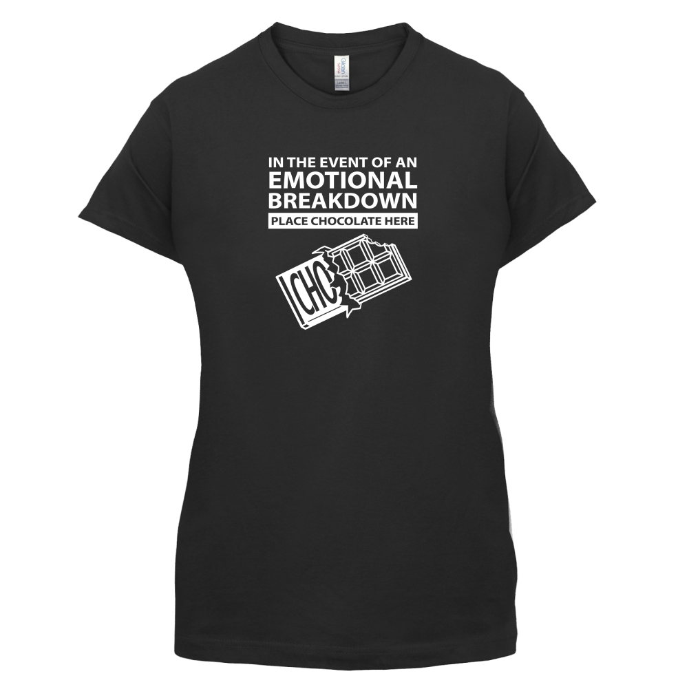 Emotional Breadown Place Chocolate Here T Shirt