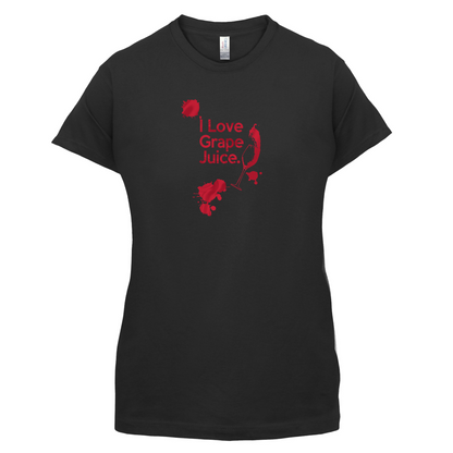 I Love Grape Juice T Shirt
