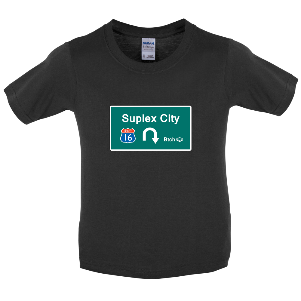 Suplex City Kids T Shirt