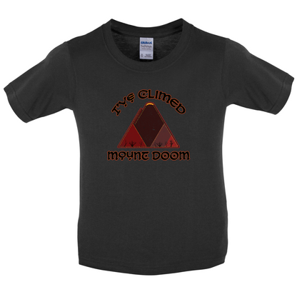 I've Climbed Mount Doom Kids T Shirt