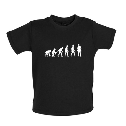 Evolution Of Man Electrician Baby T Shirt