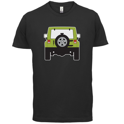 JW Rear Hyper Green T Shirt