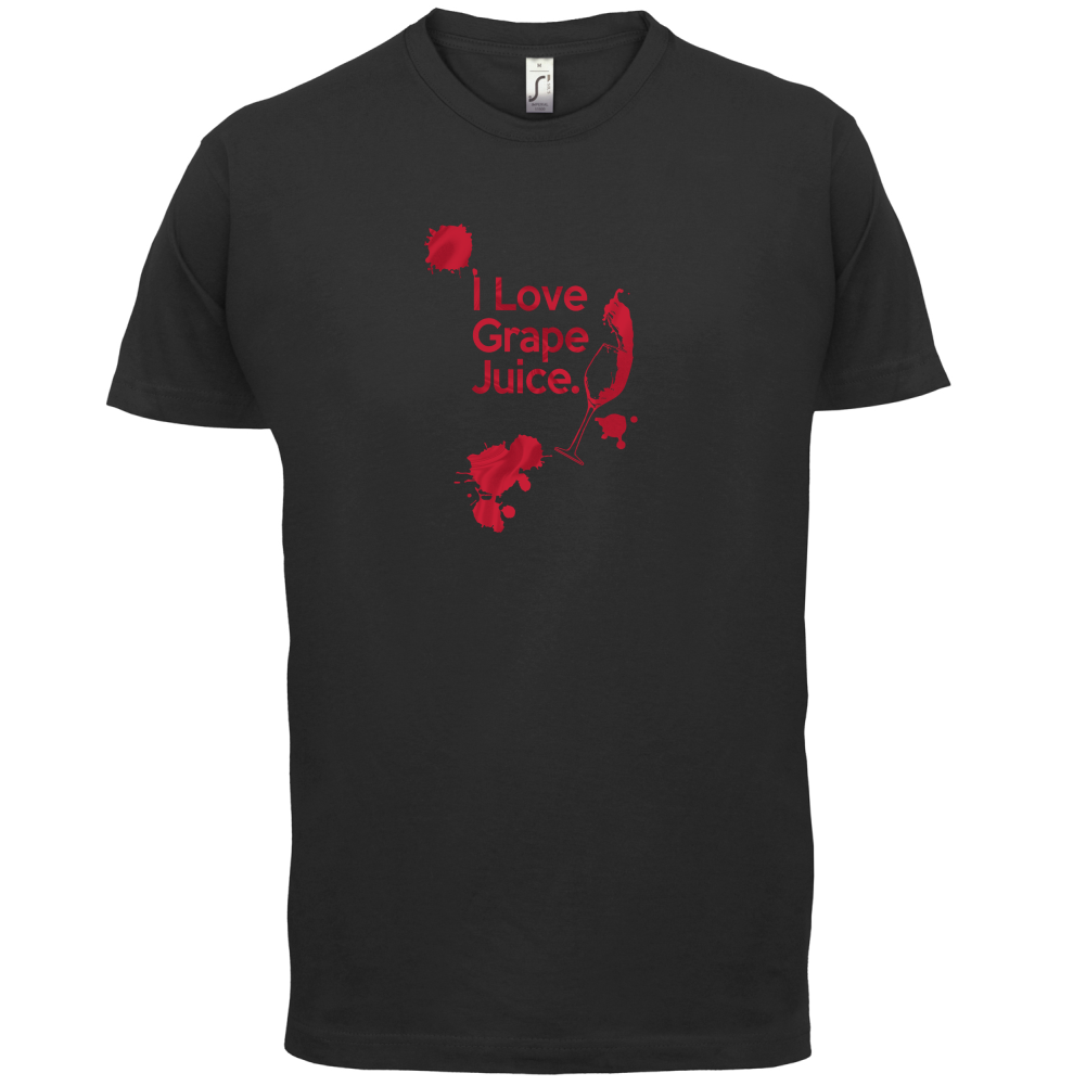 I Love Grape Juice T Shirt
