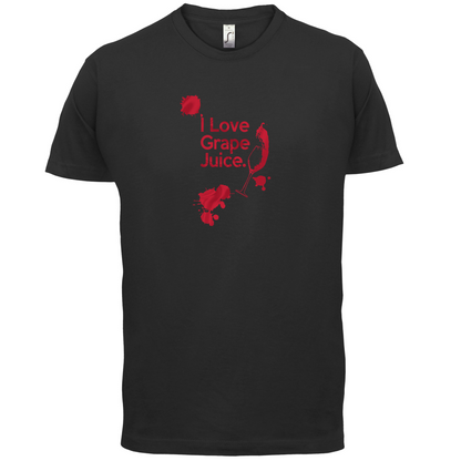 I Love Grape Juice T Shirt