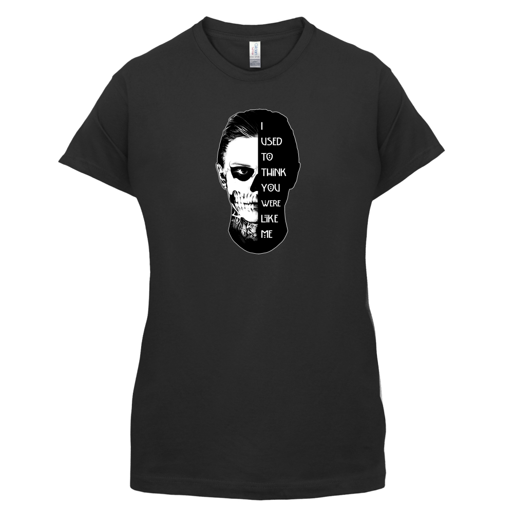 I Used To Think You Were Like Me FACE Design T Shirt