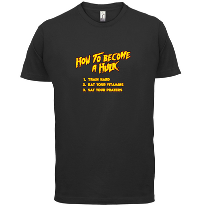 Hulk Checklist T Shirt