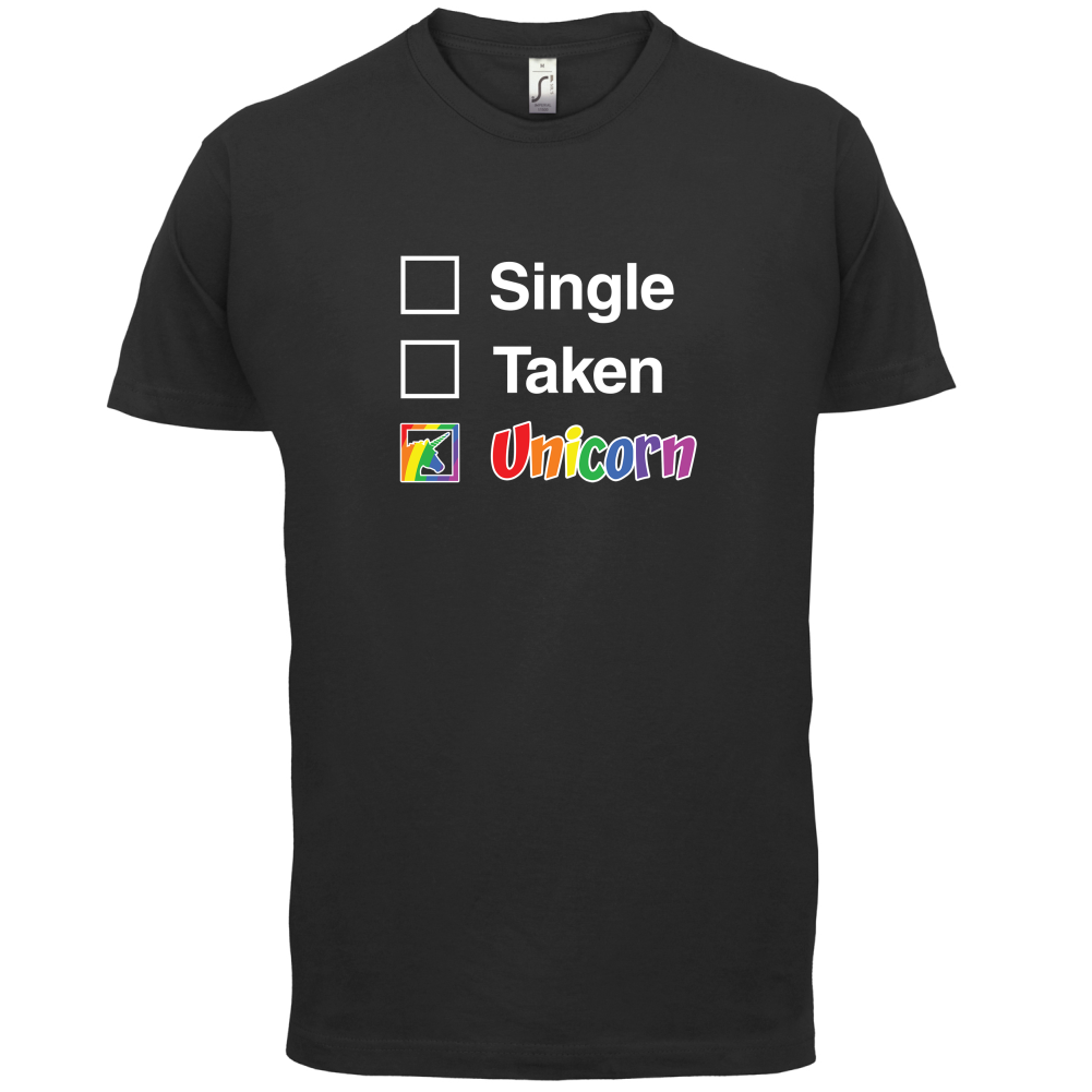 Single Taken Unicorn T Shirt