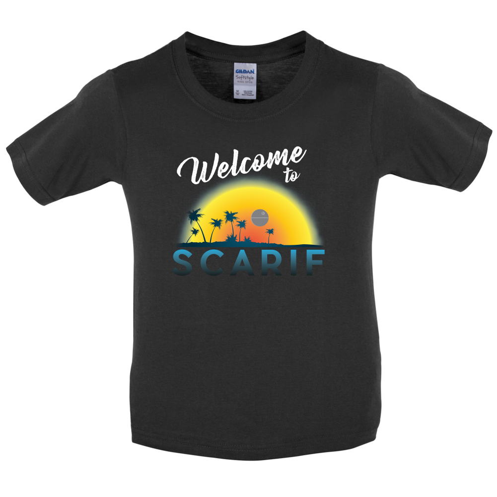 Welcome To Scarif Kids T Shirt