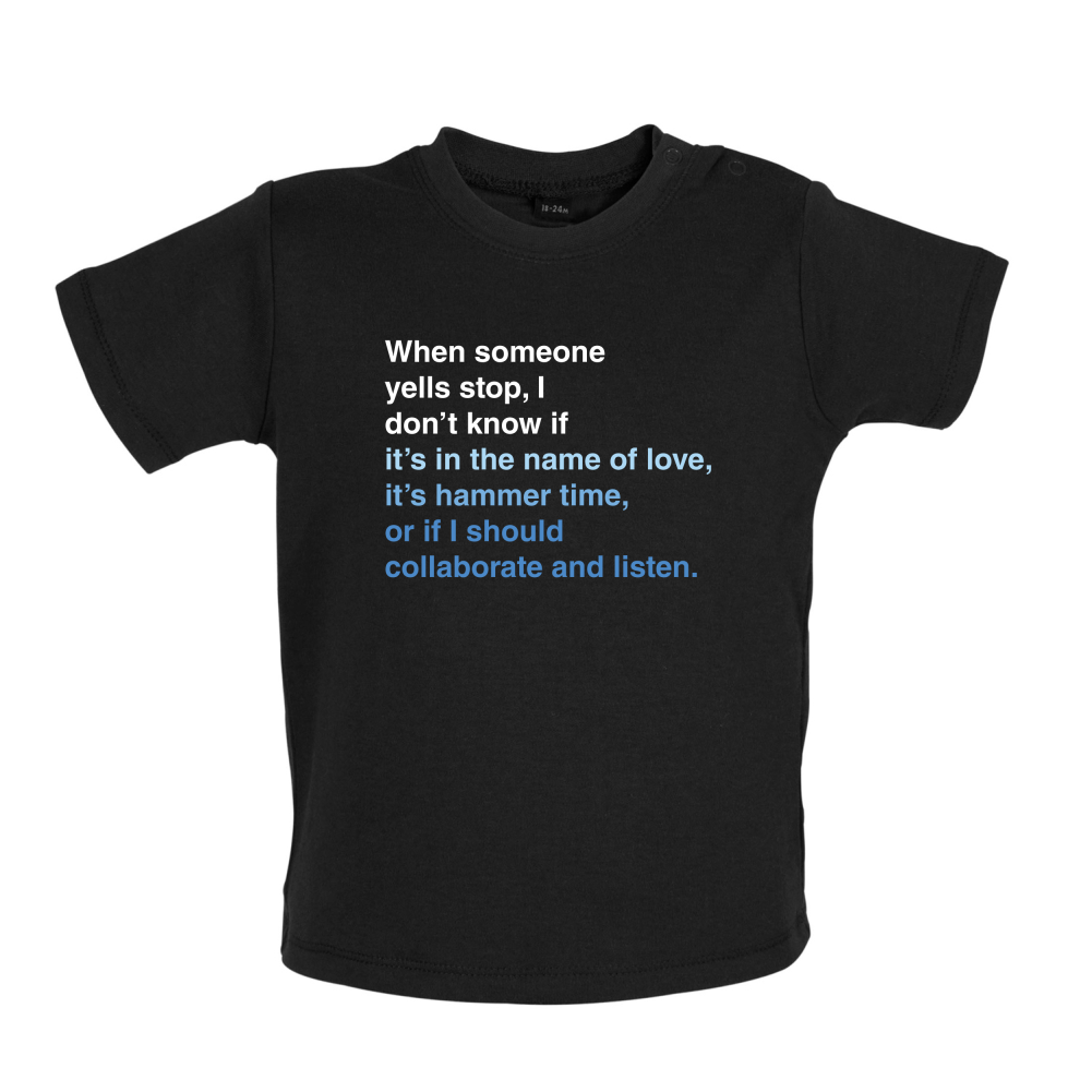 STOP Baby T Shirt