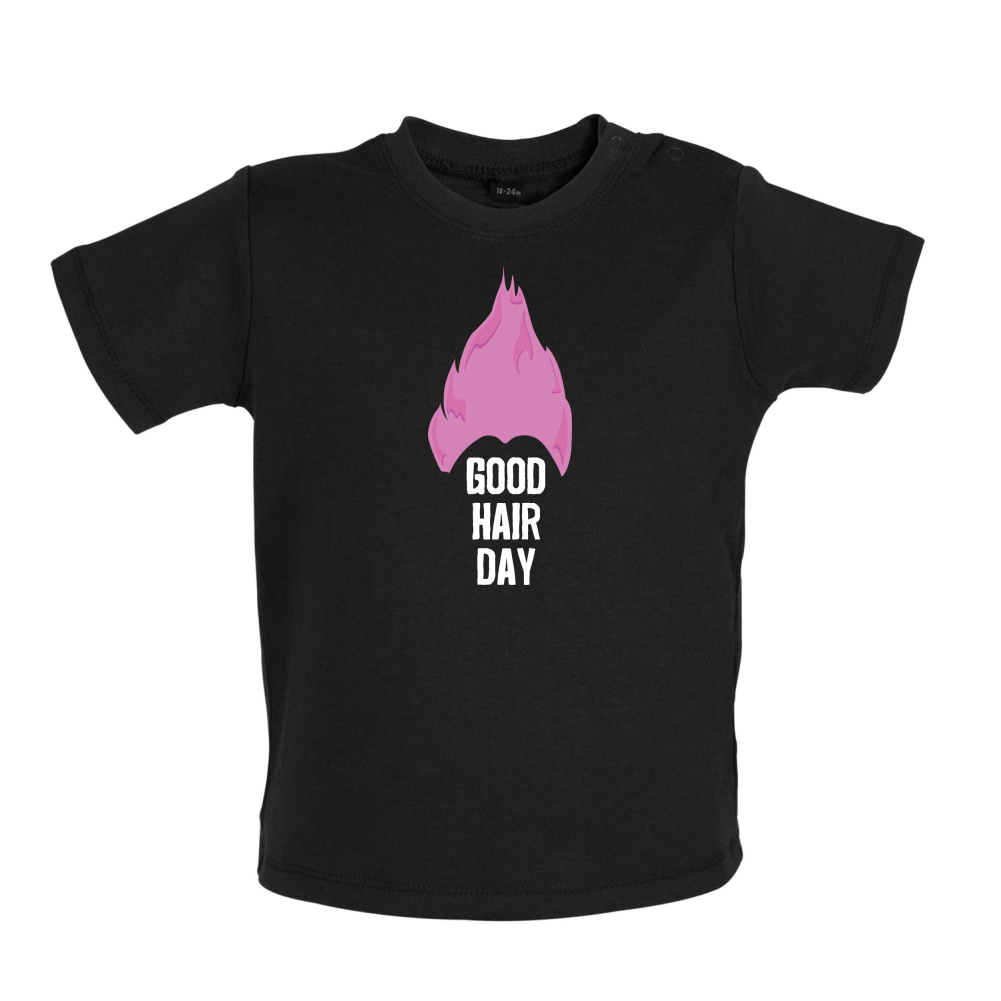 Good Hair Day Baby T Shirt