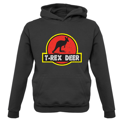 T-Rex Deer Kids T Shirt