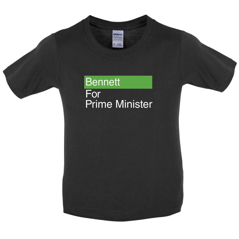 Bennett for Prime Minister Kids T Shirt