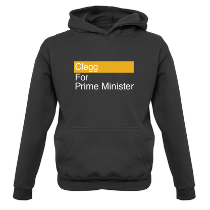 Clegg for Prime Minister Kids T Shirt