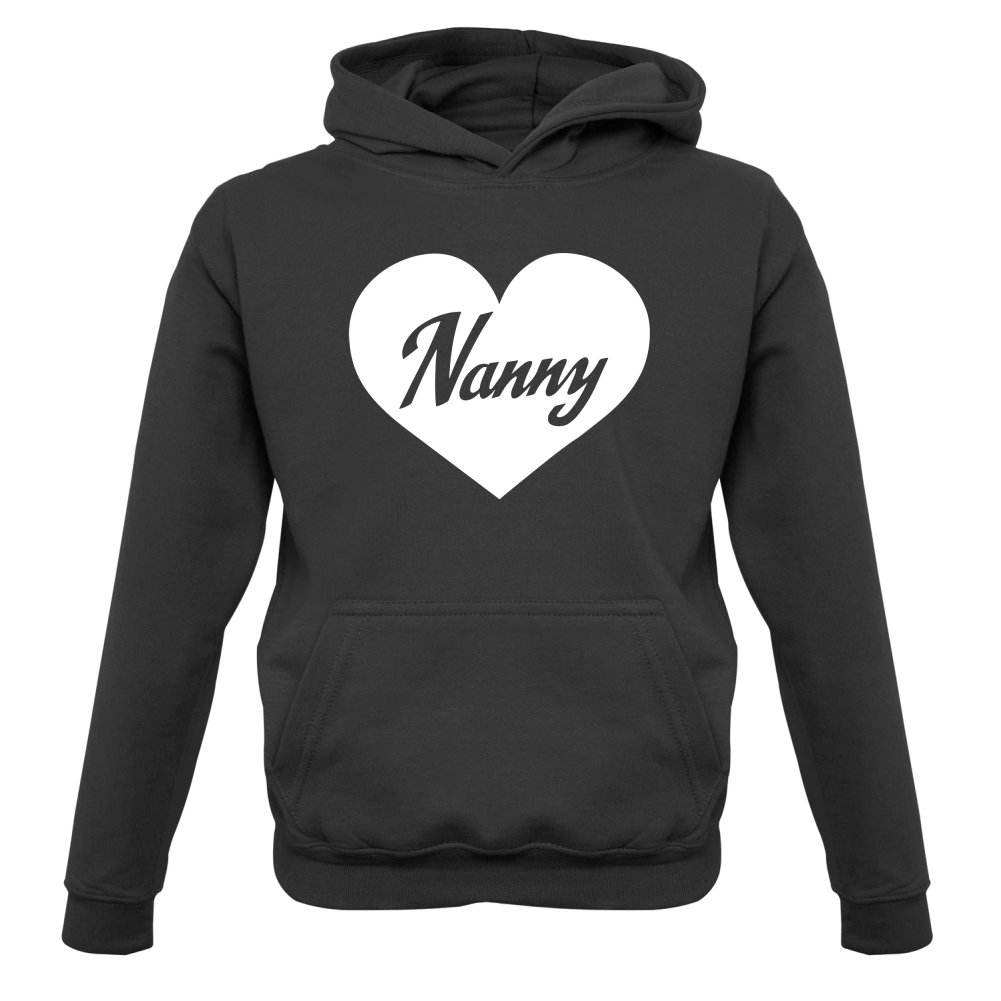 Heart Nanny Kids T Shirt