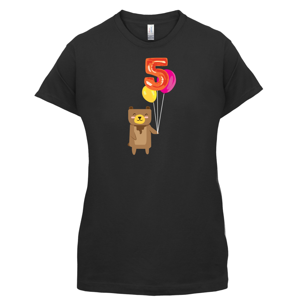 5th Birthday Bear T Shirt