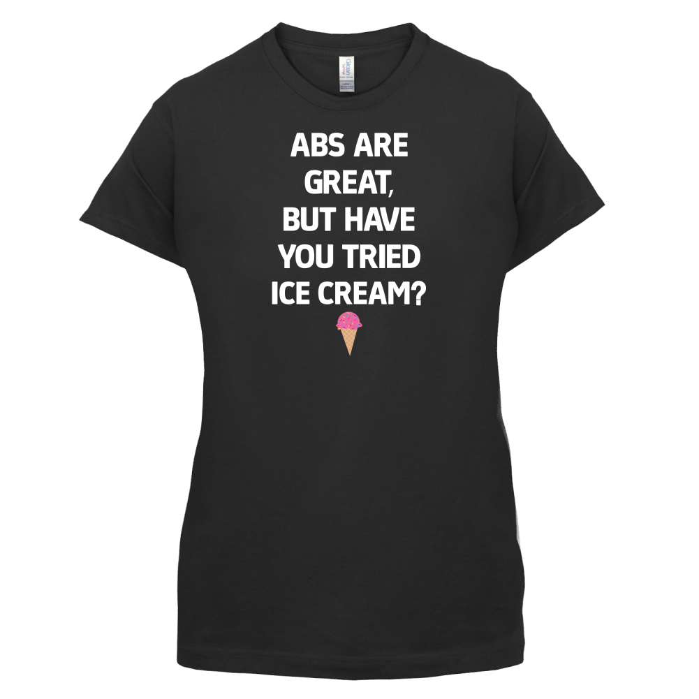 Abs Are Great, Ice Cream  T Shirt