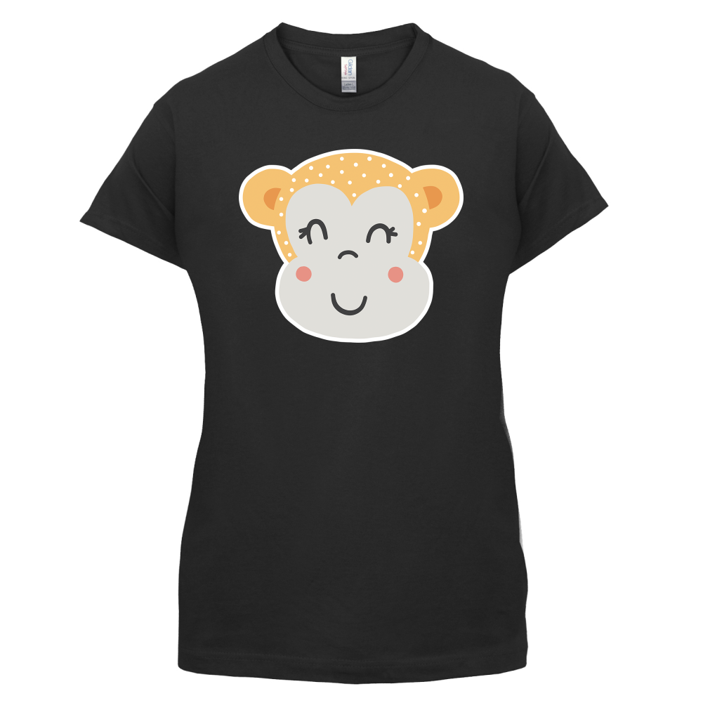 Smiley Face Monkey  T Shirt