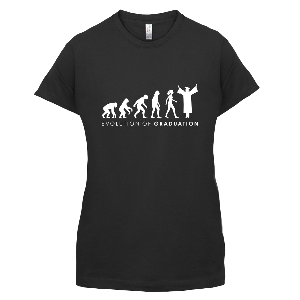 Evolution Of Woman Graduation T Shirt