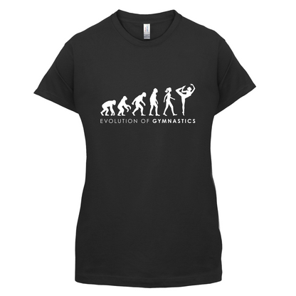 Evolution Of Woman Gymnastics T Shirt