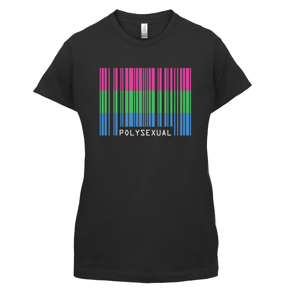 LGBT Barcode Flags - PolySexual T Shirt