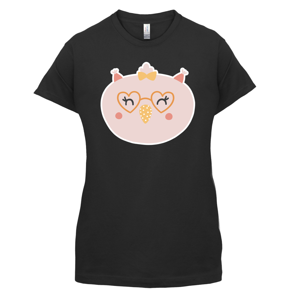 Smiley Face Chick T Shirt