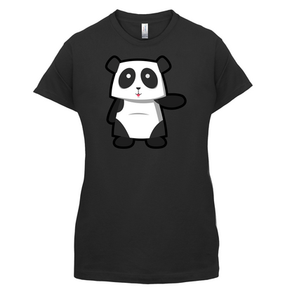 Cute Panda Kids T Shirt