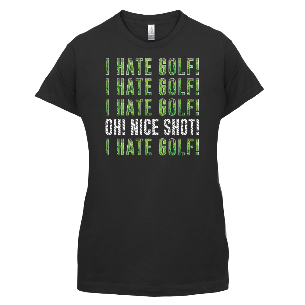 I Hate Golf T Shirt