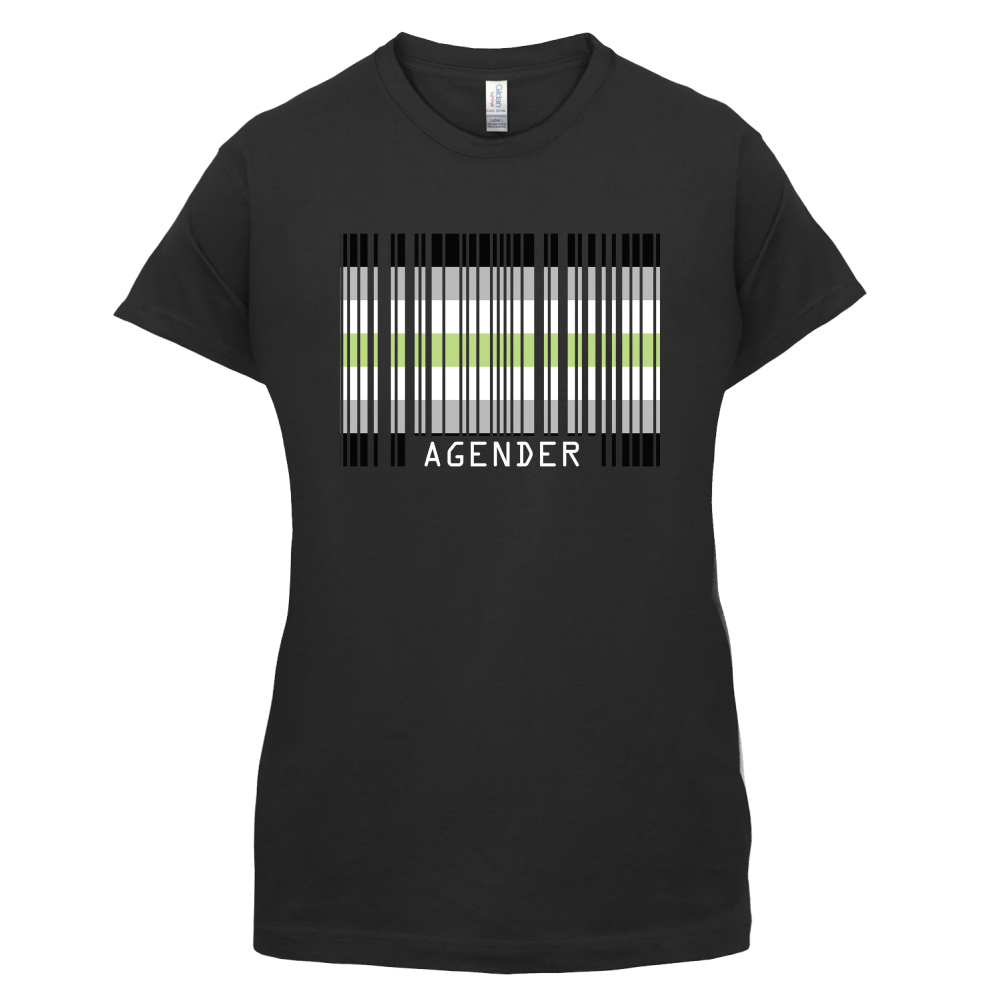 LGBT Barcode Flags - Agender T Shirt