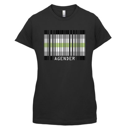 LGBT Barcode Flags - Agender T Shirt