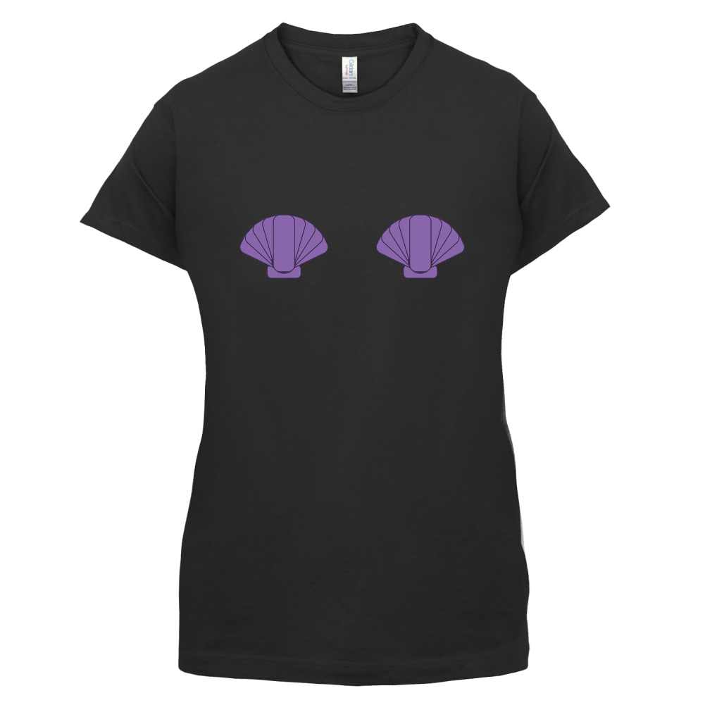 Mermaid Shell Boobs T Shirt