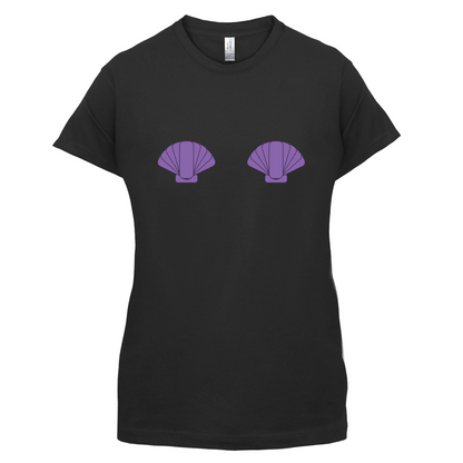 Mermaid Shell Boobs T Shirt