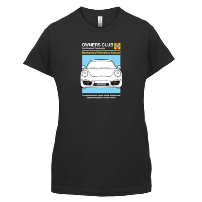 Car Owners Manual 911 T Shirt