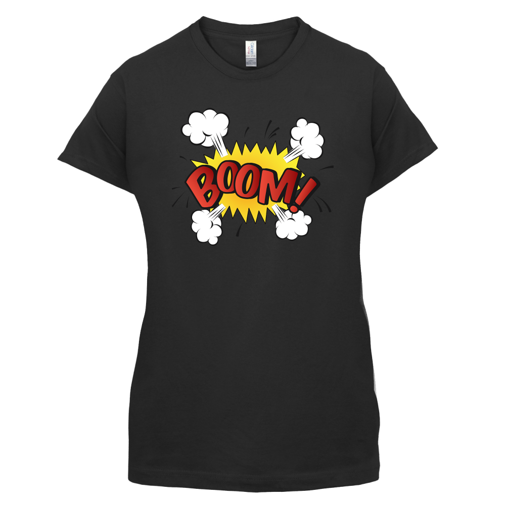 BOOM! Word Art T Shirt