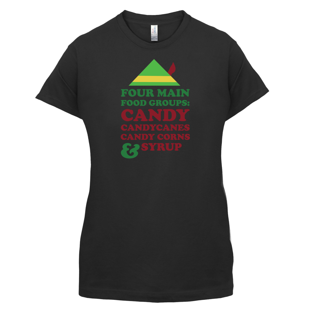 Christmas Food Groups T Shirt