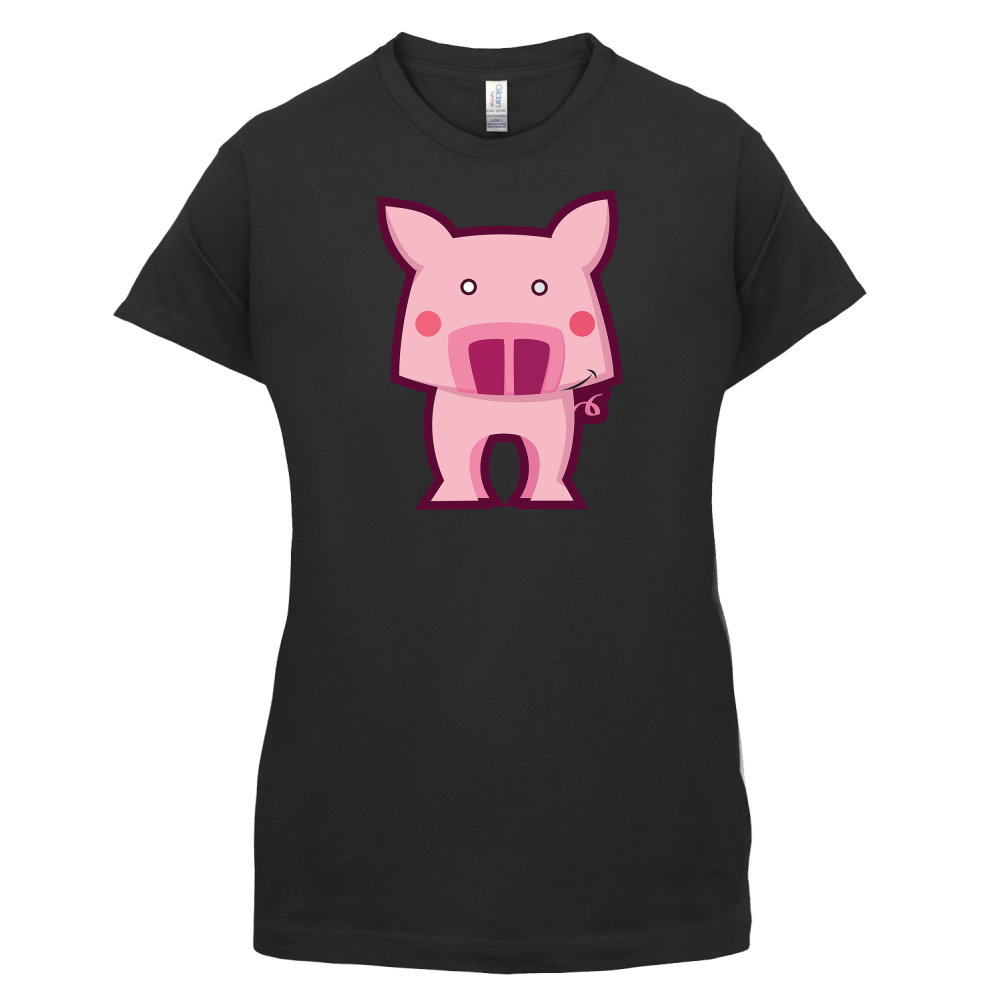 Cute Pig Kids T Shirt
