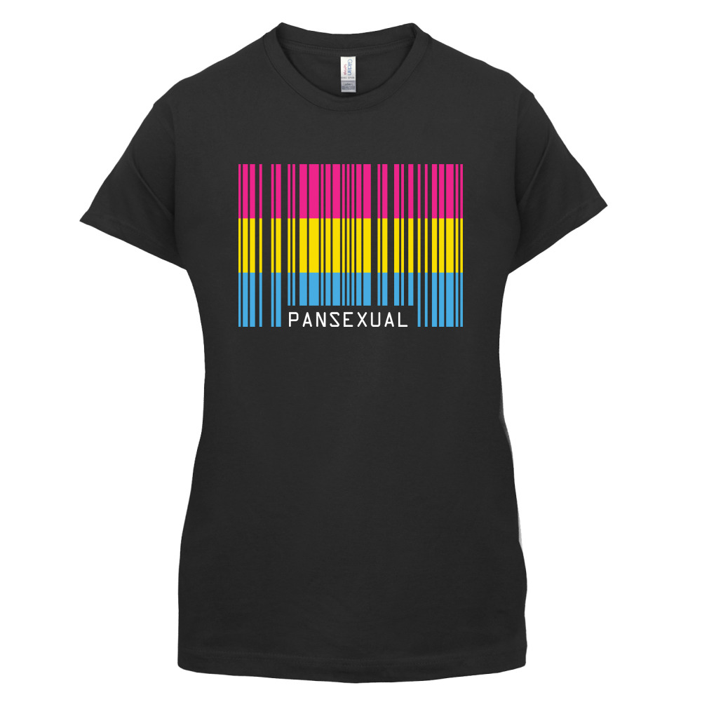 LGBT Barcode Flags - Pan Sexual T Shirt