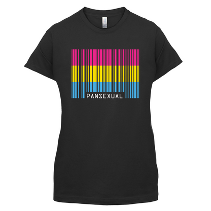 LGBT Barcode Flags - Pan Sexual T Shirt