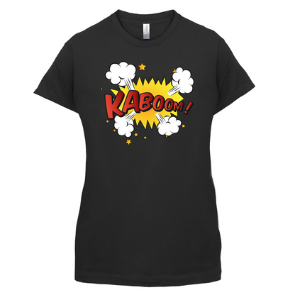 Kaboom! Word Art T Shirt