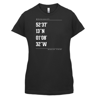 Stadium Coordinates Leicester T Shirt