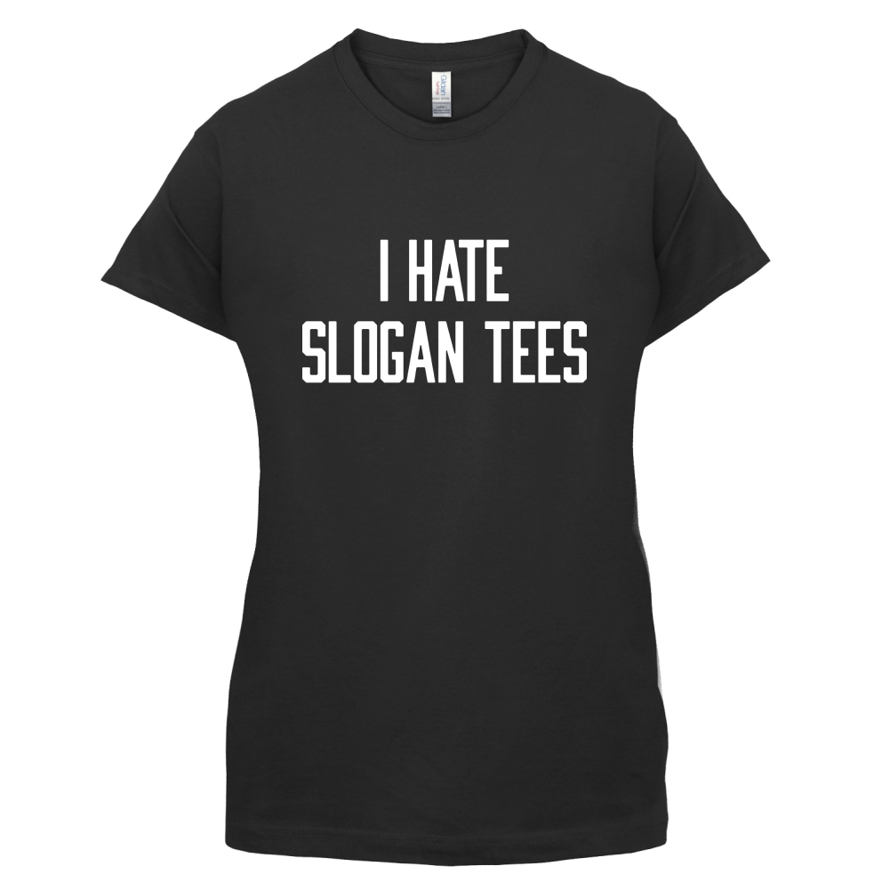 I Hate Slogan Tee's Kids T Shirt